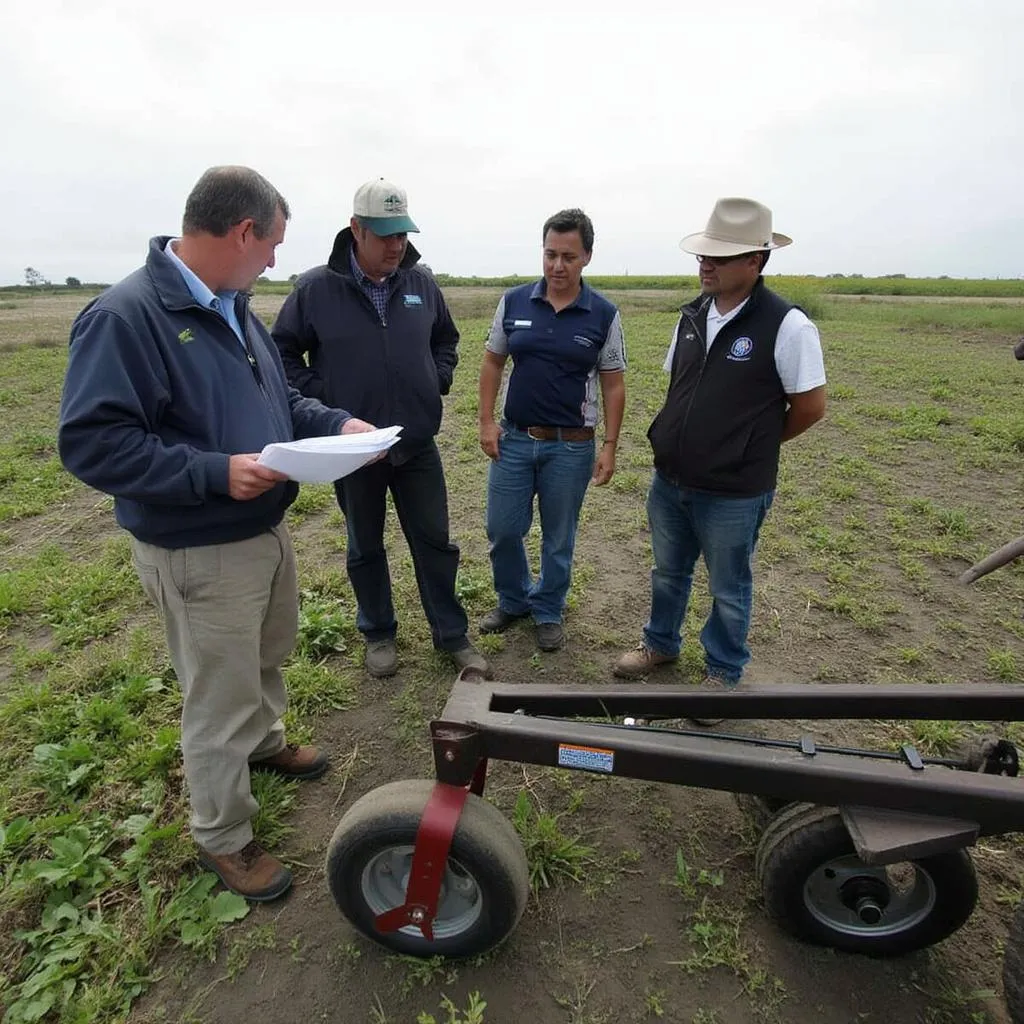 Visita a cliente agroindustrial